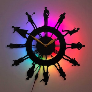Doctors Clock, Gift for Who Fans, Dr Decor