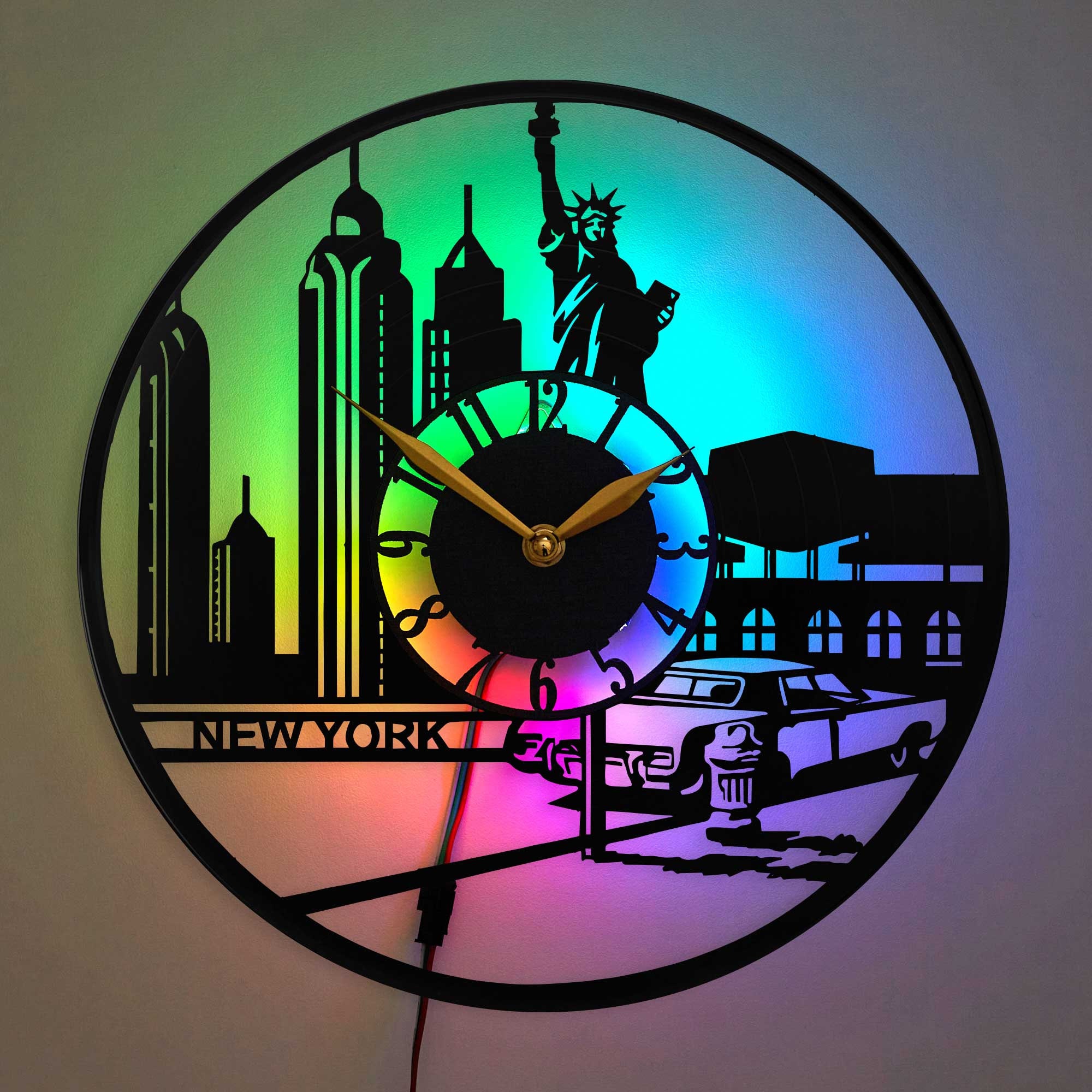 New York Uhr, New York Dekor, New York Geschenk Schweiz