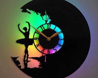 Ballet Clock, Dancing Clock, Ballet Dancer Clock