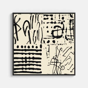 Modern Abstract Art Print: Minimalist Wall Decor (Digital Download)