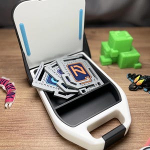 Subnautica geavanceerde bedradingsset replica gloeiende 3D-geprinte prop met opbergruimte voor gamers, verzamelaars, scifi-display of gebruik voor cosplay