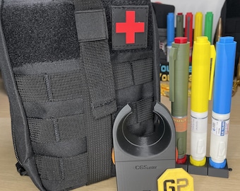 Escape From Tarkov AFAK Cosplay Bag with LEDX and Stim Props Tactical Gamer Medkit Pouch EFT Gift for Him Her Kids Birthday Bundle Set