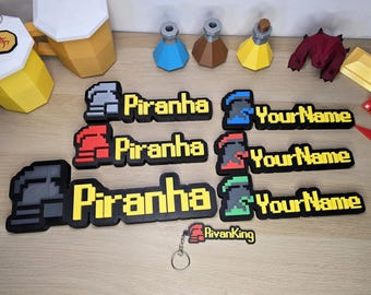 Custom RuneScape Nameplate 3D Printed Gamer Tag Display Ironman Hardcore Group Ultimate Desk Sign OSRS RS3 Gift Personalized Username