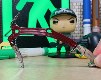 Red Rebel Ice Pick Keyring Replica Escape From Tarkov Inspired
