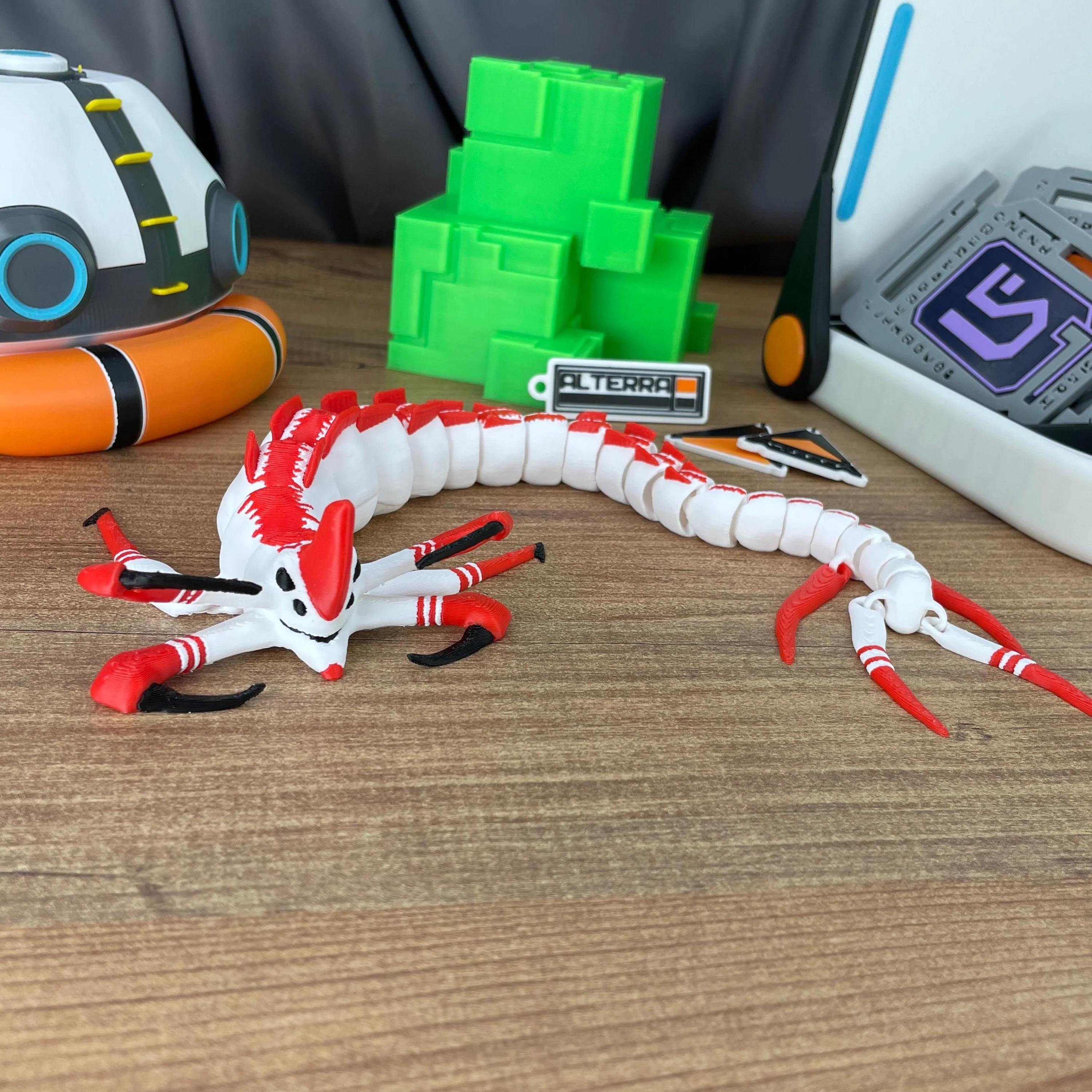 Reaper Leviathan Articulated Desk Toy, Poseable Deep Sea Creature