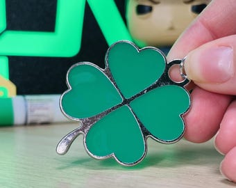 Réplique de porte-clés Gingy en métal inspiré de Tarkov, porte-clés trèfle porte-clés pour gamers | Idée cadeau Gingy Tarkov pour lui | Porte-clés gaming