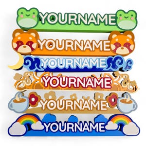 Custom Palia Nameplate 3D Printed Gamer Tag Sign Personalized In Game Username Fantasy Decor Gift PLA Display for Fans of Palia Designs
