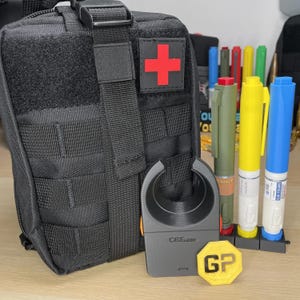 Escape From Tarkov AFAK Cosplay Bag with LEDX and Stim Props Tactical Gamer Medkit Pouch EFT Gift for Him Her Kids Birthday Bundle Set