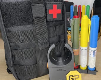 Escape From Tarkov AFAK Cosplay Bag with LEDX and Stim Props Tactical Gamer Medkit Pouch EFT Gift for Him Her Kids Birthday Bundle Set