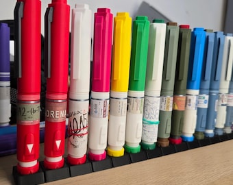 Escape from Tarkov - Inyector de estimulación, réplica impresa en 3D con soporte, botín de juego realista, decoración de cosplay coleccionable, regalo para jugadores, hecho a mano