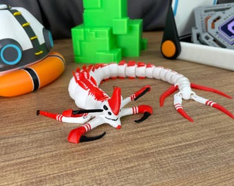 Reaper Leviathan Articulated Desk Toy, Poseable Deep Sea Creature