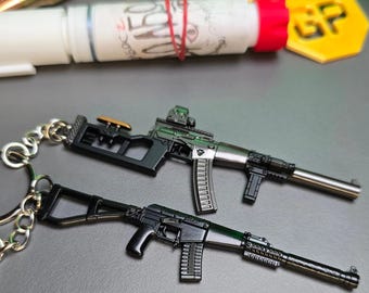 VSS Vintorez Sniper Rifle Keychain Replica – Escape from Tarkov Tactical Collectible for Gamers, MilSim Fans, Airsoft and Cosplay Gear
