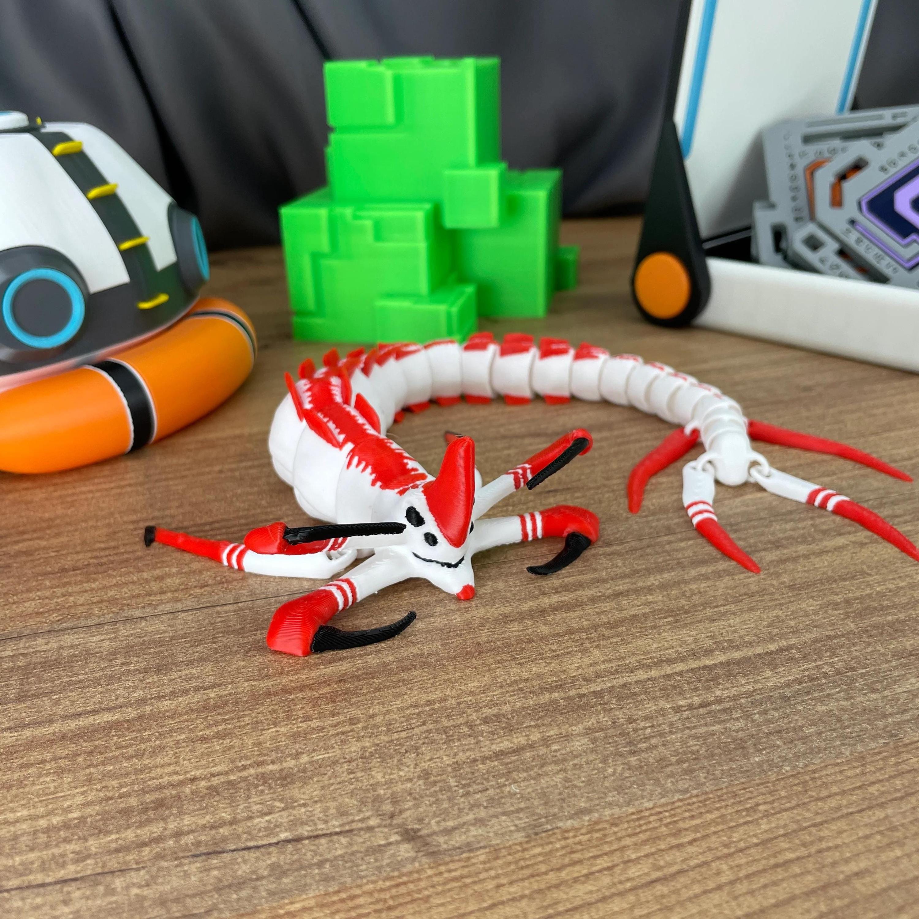 Reaper Leviathan Articulated Desk Toy, Poseable Deep Sea Creature