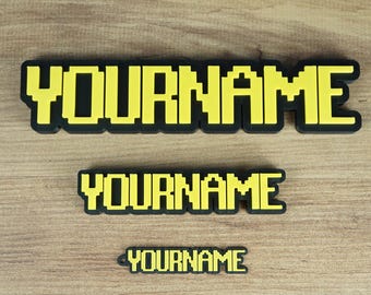 Aangepast RuneScape-naambord Gepersonaliseerde gebruikersnaam voor bureau, gamercadeau geïnspireerd door OSRS en RS3, inrichting gamingkamer, bord fantasiespeler