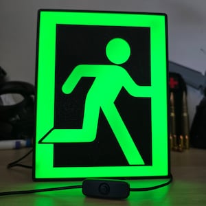 Escape From Tarkov Extraction Lamp USB Powered Custom Gaming Light Desk Ambiance LED Decor Gift For Streamers And Game Room Setup