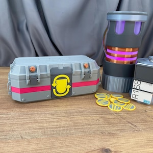 ARC Raiders Combat MK3 Augment Box Agressieve en flankerende opbergkoffer, replica gamerprop, container scifi-tactische uitrusting, decor gamingkamer