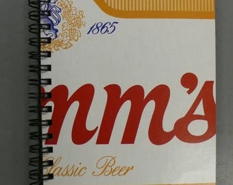 Hamm's Beer Wire Bound Journal / Blank Book / Sketch Pad