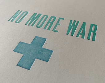 No More War
