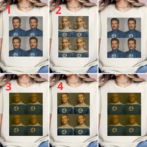 Fantastic Four Shirt Comfort Colors, Vintage Pedro Pascal Comfort Colors Shirt, Sue Storm Shirt, Fantastic Four Group Matching Shirt