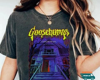 Vintage Goosebumps Horrorland Halloween Shirt, Goosebumps Halloween SweatShirt, Goosebumps Monster Sweatshirt, Goosebumps Shirt, Fall S