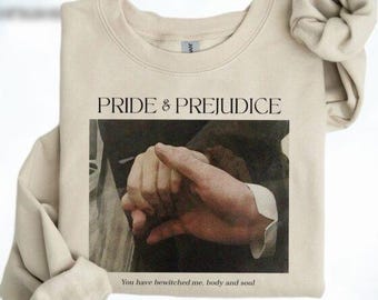 Pride and Prejudice Hand Flex Scene Sweatshirt, Fitzwilliam Darcy Elizabeth Bennet Shirt, Mr Darcy Book Lover Gift, Book Lovers Shirt