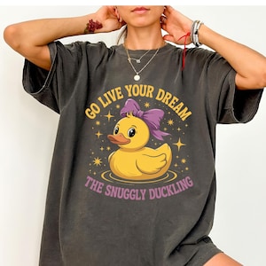 Disney Tangled Rapunzel The Snuggly Duckling Go Live Your Dream Shirts, Disney Tangled T-shirt, Rapunzel Princess Shirt