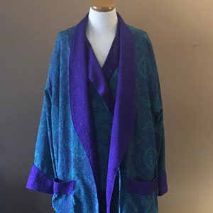 Vintage Victoria’s Secret Robe  with Pajamas 1970’s