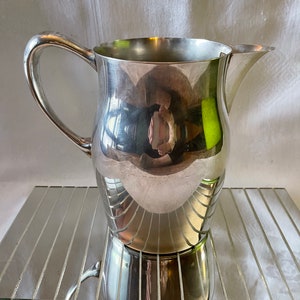 Sheridan Silverplate Pitcher 1940s