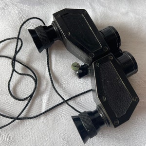 Vintage Carl Zeiss Jena Theatis Lenses  - Opera Glasses - Racing Glasses - Binoculars 3.5 x 15