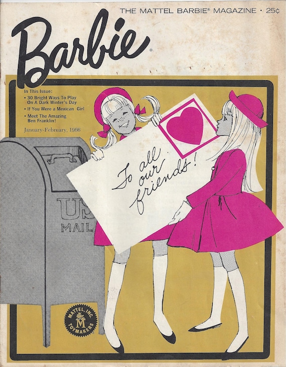 mattel barbie magazine