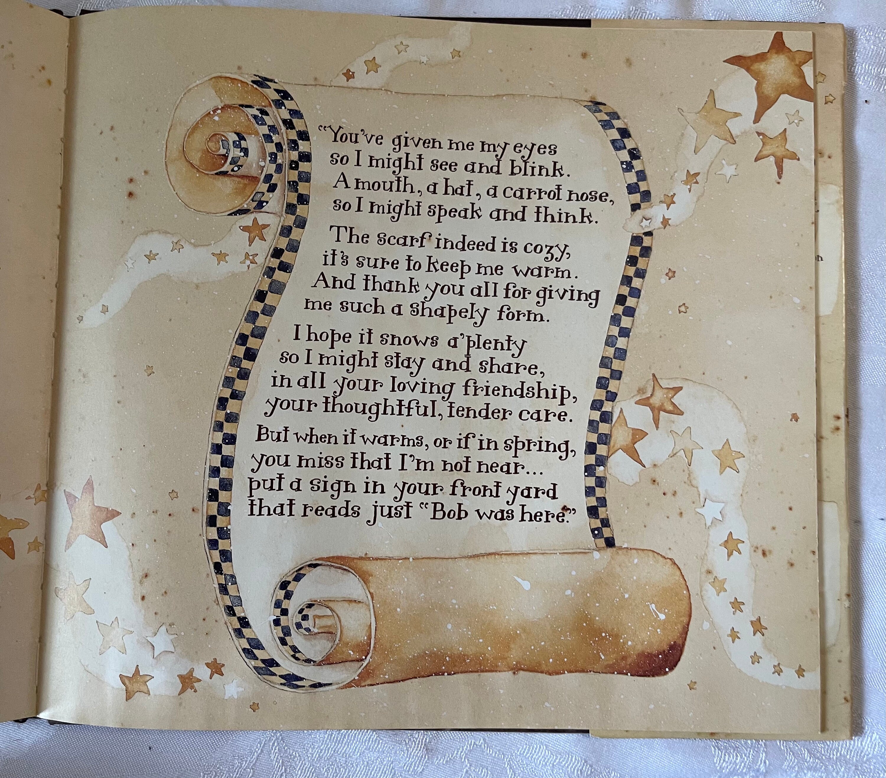 Lang Book, A Snowman Named Just Bob by Mark Kimball