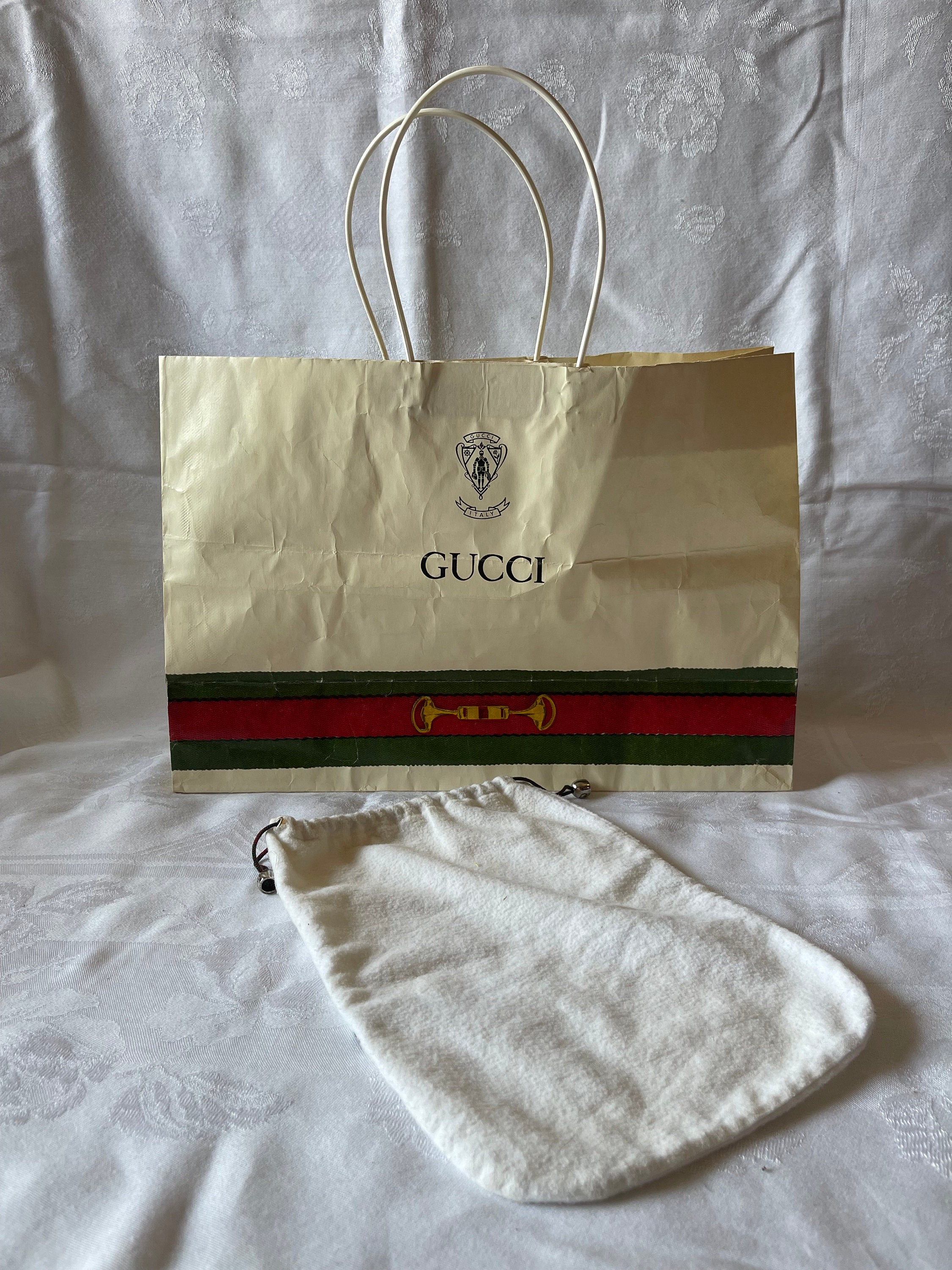 Chic Gucci Horsebit Tote w/ Dust Bag, Shop Bag, Orig. Receipt - Free Ship  USA