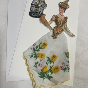 Blanco kaart voor alle gelegenheden / Zakdoekkaart / Bedankt / Cadeaukaart / Get Well Card / Welcome Spring / Paaskaart