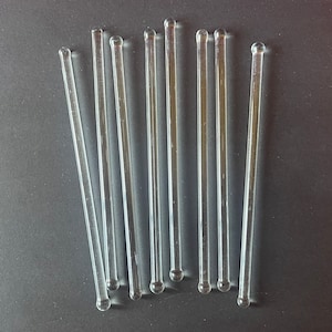 VTG Swizzle Stick / Glass Stir Stick, Set of 8
