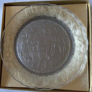 Vintage Imperial Satin Glass “Eight Maids a Milking”