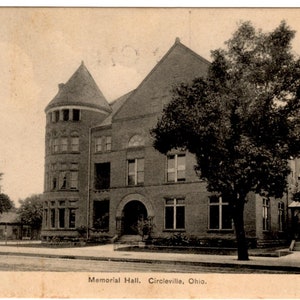 Antieke Edwardiaanse ansichtkaart van Circleville Pumpkin Festival 1911