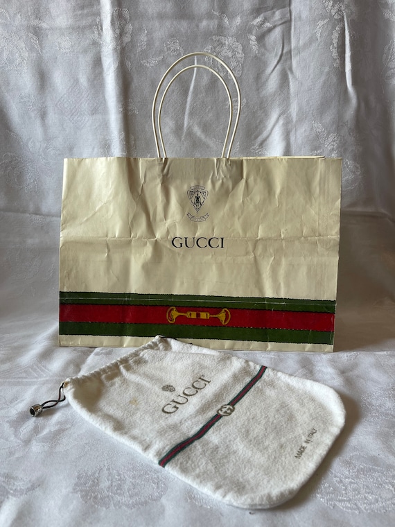 1950's Vintage Gucci  Shoe, Purse, Dust Bag with … - image 1