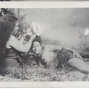 WWII Picture of Natives in New Guinea