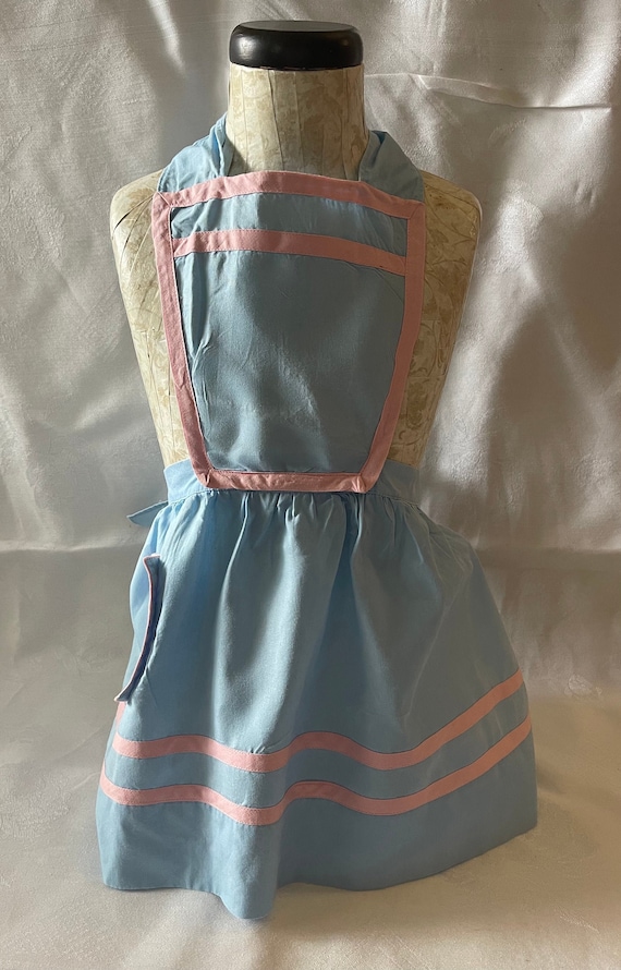1950’s Child’s Mommy N Me Handmade Apron