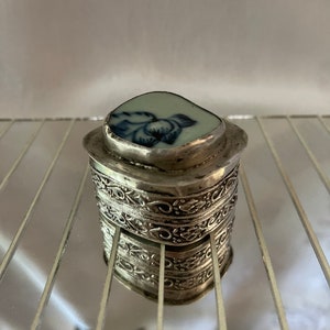 Handmade Trinket Box, Jewelry Box, Dresser Storage Box, Gift Box made in China with Antique Pottery Shard