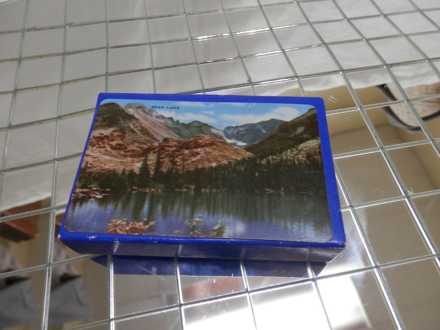 Unopened Vintage Playing Cards Souvenir of the Rockies 1950's Bear Lake