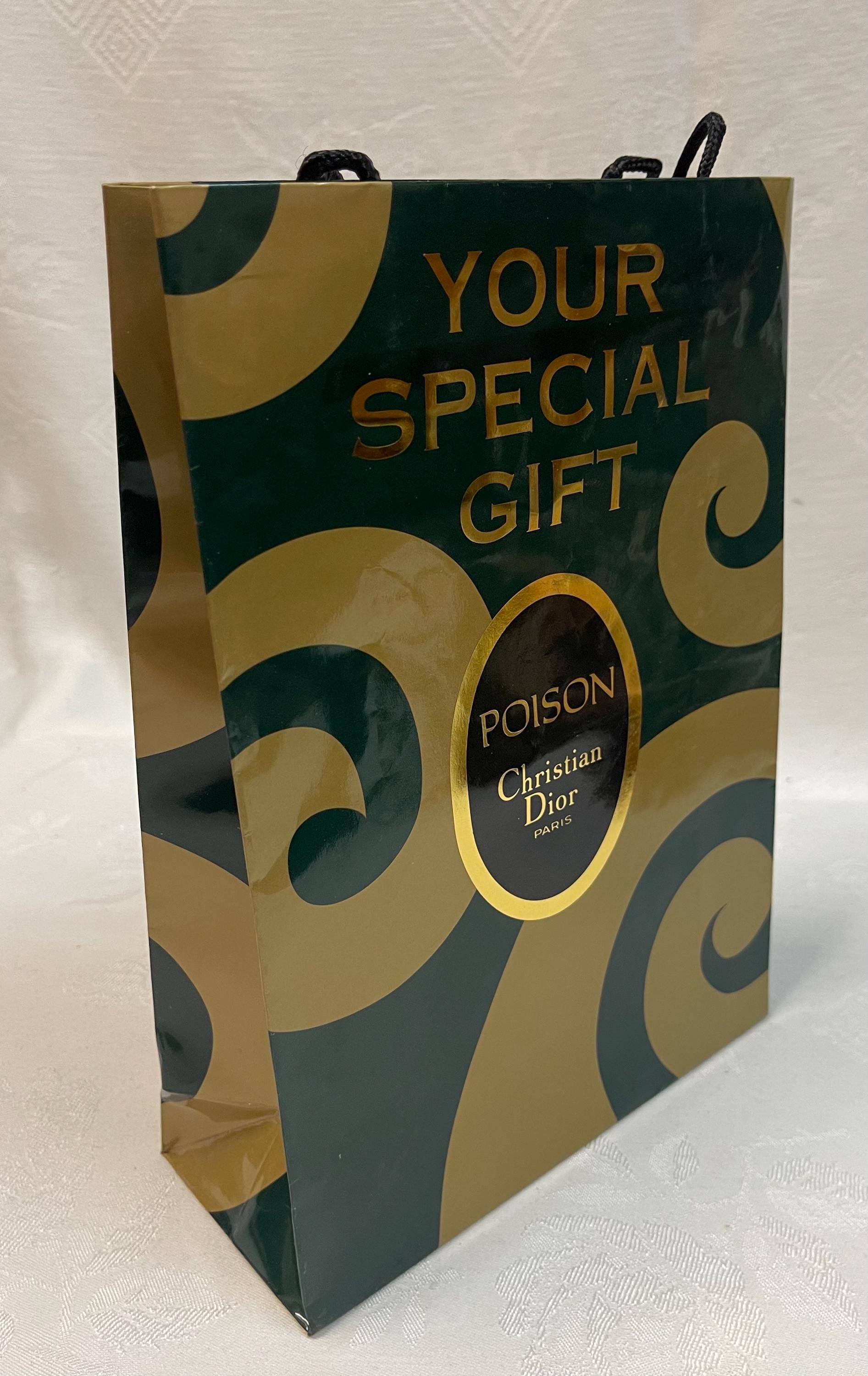CHRISTIAN DIOR Elegant Navy & Gold Scrunchie New In Box How cute are these Dior cosmetic bags new in at  main image 2