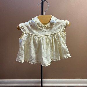 Vintage Size Large Playtex Before I’m just not feeling muchCotton Baby Dress / Summer Top / Doll Dress   1950’s
