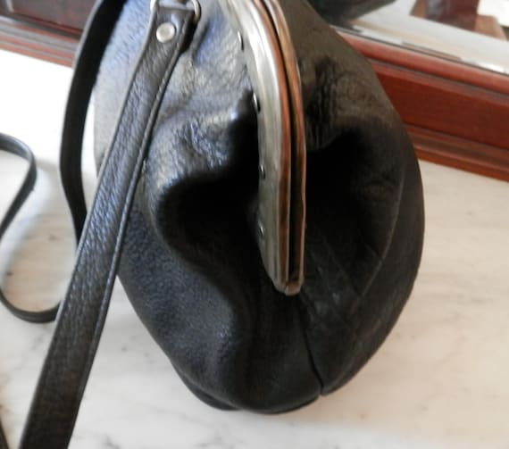 Vintage Woman's Leather  Medical Bag, Purse, Stea… - image 5