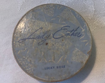 Lady Esther Facial Powder “Lucky Rose” Box