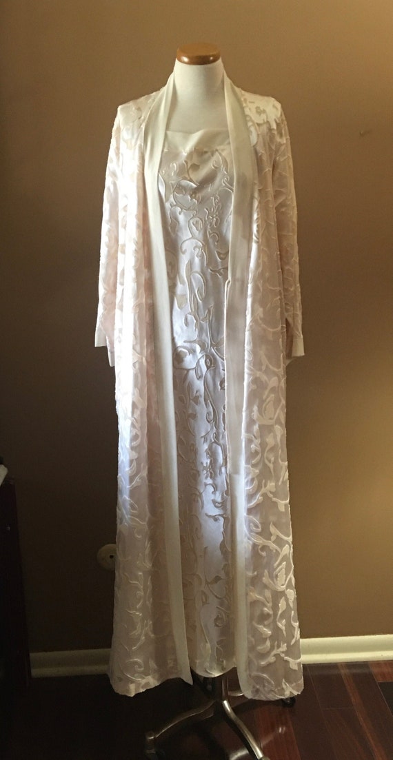 Natori Peignoir, Bridal Sleepwear, Trousseau size 