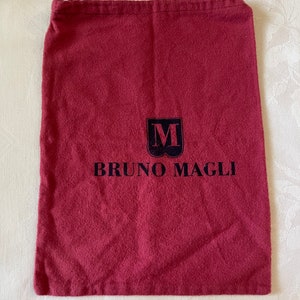 Vintage Bruno Magli Purse Dust Bag, Jewelry Bag, Shoe Bag