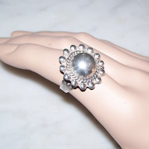 1920&#39;s Navajo Sterling Silver Ring Ajustable Ring