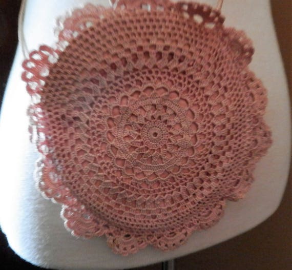 Vintage Boho / Cottage Chic / Hippie / Mod Doily … - image 2