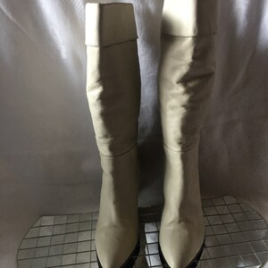 bare trap knee high boots